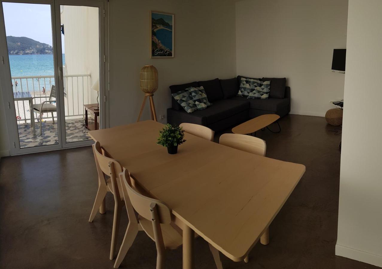 Les Pieds Dans L'O - Appartement 50M2 Front De Mer Saint-Cyr-sur-Mer Bagian luar foto